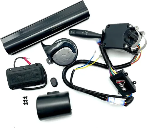 Miniatura 2 de GTW EZGO TXT Kit de barra de luz LED para carrito de golf con luces traseras y kit de actualización listo para la calle, señal de giro, bocina