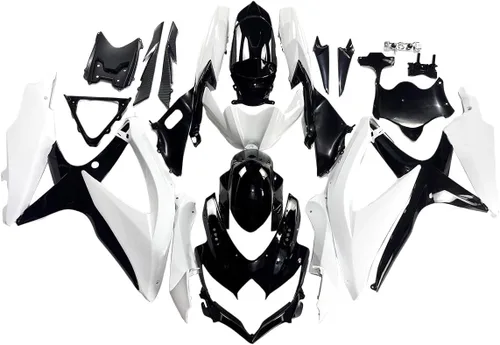 Miniatura 393 de Kit de carenado de inyección azul, negro y blanco para Suzuki GSXR600 GSX750 2006 2007 GSXR 600 GSX-R750 06 07 ABS Carenado de plástico completo