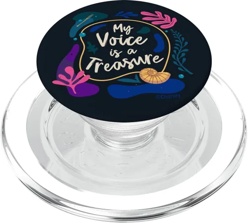 Disney La Sirenita Ariel My Voice es un tesoro PopSockets MagSafe PopGrip para iPhone