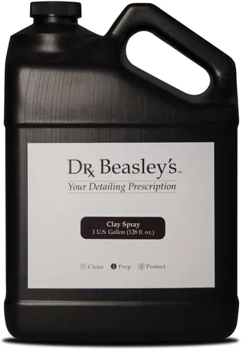 Dr. Beasley's Spray de arcilla, alto nivel de lubricidad para tratamiento de arcilla, seguro en todas las superficies, vidrio, pintura y cromo, 1