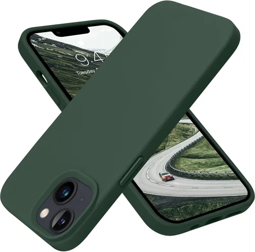 Miniatura 82 de OTOFLY Funda para iPhone 11, funda para teléfono 11, delgada, a prueba de golpes, antihuellas, forro de microfibra antiarañazos, funda protectora