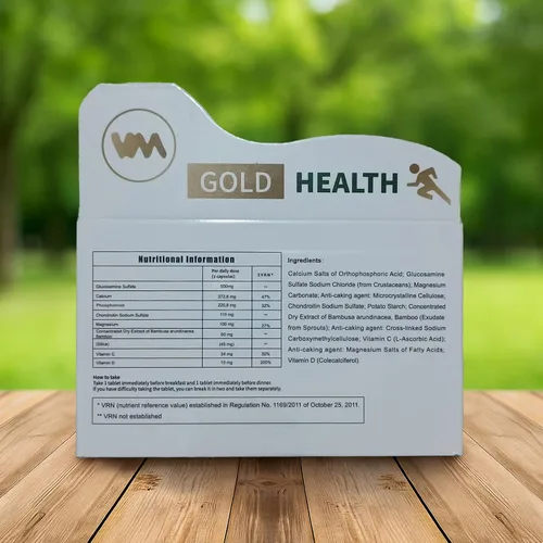 Miniatura 7 de Calcitrin Gold Suplemento dietético – Apoyo de movilidad y fuerza ósea, suplemento de fuerza articular, adecuado para hombres, ancianos y mujeres
