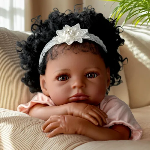 Miniatura 11 de BABESIDE Muñecas realistas de bebé Reborn de 18 pulgadas, cuerpo suave, realista, muñeca de bebé recién nacida, muñecas de bebé de la vida real