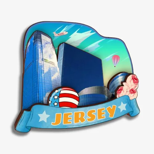Miniatura 8 de Cape May - Imán de nevera de Nueva Jersey Estados Unidos América, colección de madera, madera 3D, hecho a mano, recuerdos de la ciudad de viaje