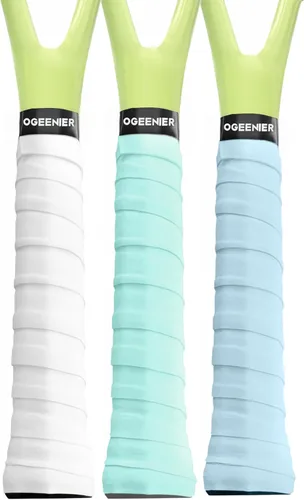 Miniatura 32 de OGEENIER Tennis Racket Grip Tape, 3, 6, 12 Pack Tennis Overgrip Tape, Absorbent and Anti-Slip, Precut Soft Racquet Wrap Grips Tape for Pickleball