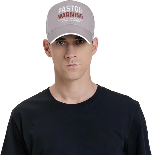 Miniatura 10 de Regalos de agradecimiento para pastores, regalos para pastores para hombres, sombrero de advertencia para pastor, gorra de advertencia para pastor