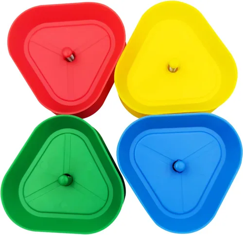 Miniatura 5 de Yuanhe Soporte para Juegos de Cartas - Paquete de 4 Bandejas de Cartas para Manos Pequeñas para Niños, Personas Mayores, Soportes de Cartas Manos