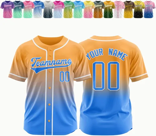 Miniatura 33 de Camiseta de béisbol personalizada, nombre de béisbol personalizado, logotipo de número, camiseta de béisbol personalizada para hombres, mujeres