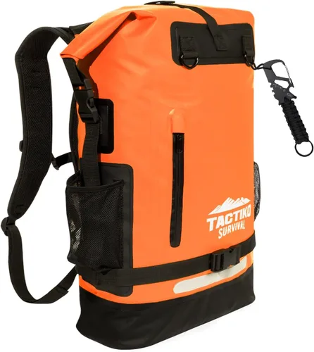 TACTIKO Mochila resistente 100% impermeable, bolsas secas enrollables para kayak, senderismo, campamento, supervivencia