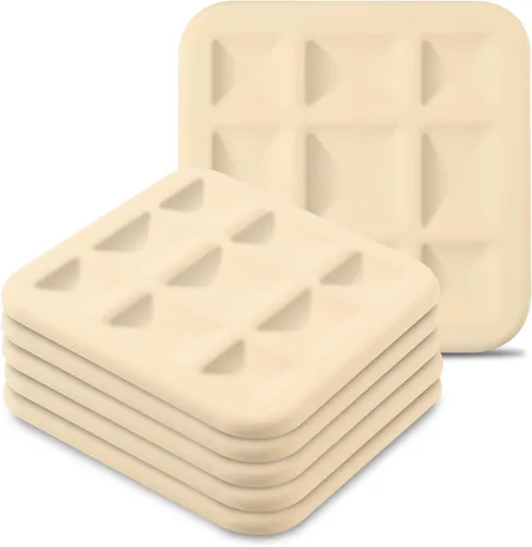 Miniatura 11 de Paquete de 6 salvamanteles de silicona para platos calientes, almohadillas calientes para cocina, salvamanteles para ollas y sartenes calientes