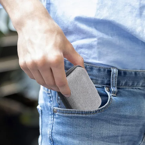 Miniatura 2 de Pequeño organizador electrónico - Bolsas organizadoras de cables electrónicos portátiles Bolsa de almacenamiento de accesorios digitales de viaje
