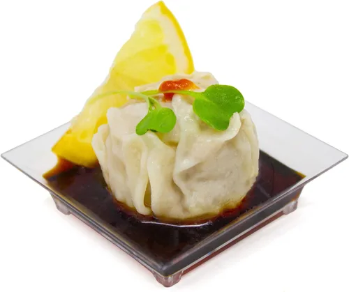 Miniatura 6 de Paquete de 720 pequeños platos cuadrados de plástico transparente para fiestas, mini bandeja para servir aperitivos, platos de postre desechables