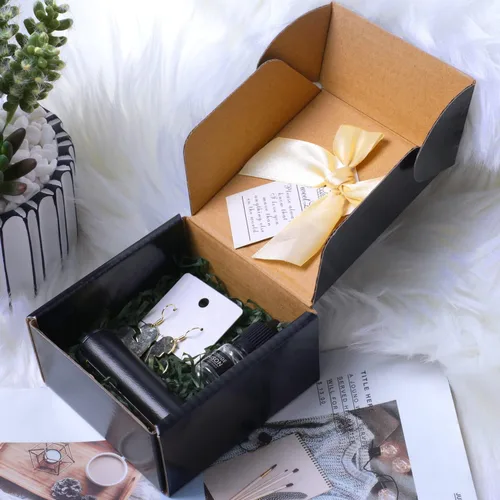 Miniatura 5 de Cajas de cartón negro de 4 x 4 x 2, paquete de 30 cajas de envío pequeñas para correo de pequeñas empresas, embalaje corrugado