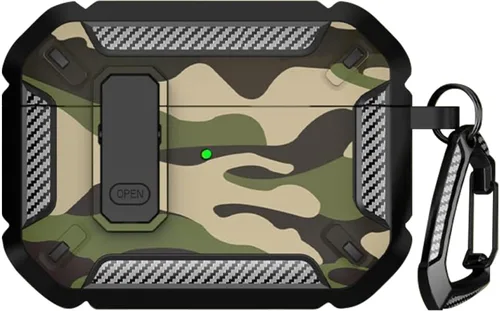 Miniatura 21 de SaharaCase Raider Series - Funda compatible con AirPods Pro 2 (2ª generación) [Robusta] protección de cuerpo completo, agarre antideslizante