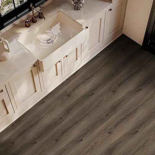 Miniatura 5 de Dureidos Azulejos de Piso para Despegar y Pegar: Rollo de Vinilo Impermeable de 11.8" x 138", Autoadhesivo Fácil de Instalar, Pegatina de Azulejo