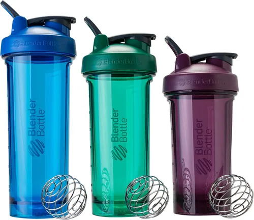 Miniatura 7 de Botella mezcladora serie Pro de BlenderBottle para batidos de proteínas y bebidas de preentrenamiento, 24 onzas, color negro