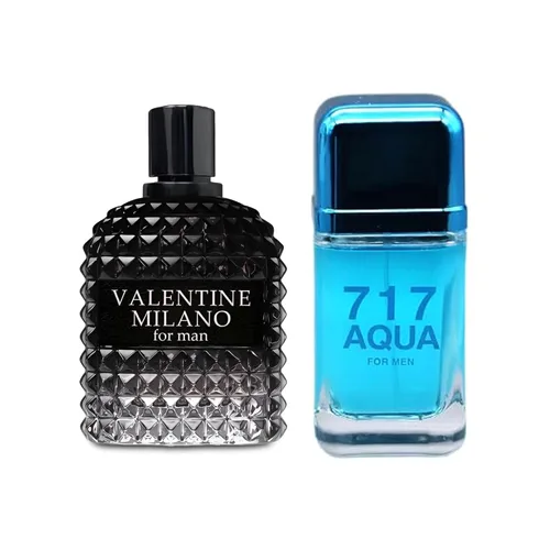 Miniatura 12 de AFLUXE Azura Noir Colonia para hombre, perfume picante amaderado, 3.4 fl oz, fragancia de larga duración con cítricos frescos y vetiver, uso diario