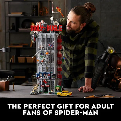 Miniatura 2 de LEGO Marvel Spider-Man Daily Bugle 76178 - Kit de construcción, juego coleccionable diseñado pensado para los fanáticos de Marvel adultos