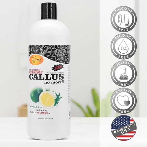 Miniatura 8 de SPA REDI - Gel removedor de callos para pies - Cuidado profesional de pies de pedicura - Elimina los callos más duros en segundos y suaviza los Lima