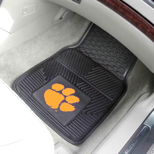 Miniatura 4 de Fanmats Clemson University Tigers Juego de 4 alfombrillas para automóvil, SUV, camionetas, protección para todo tipo de clima, diseño de depósito