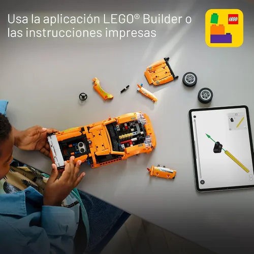 Miniatura 7 de LEGO Technic Fast and Furious Toyota Supra MK4 Kit de construcción - Auto de juguete para niños, niños y niñas, a partir de 9 años - Regalo creativo