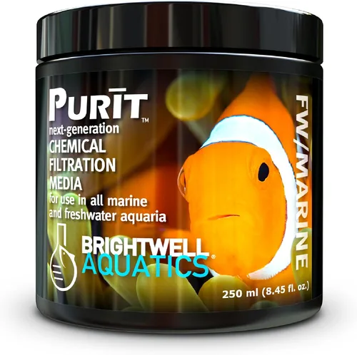 Miniatura 8 de Brightwell Aquatics - Purit Medios de filtración química de última generación - para uso en todos los acuarios marinos y de agua dulce