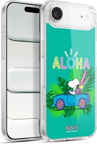 Miniatura 32 de Head Case Designs Peanuts Tropical Surf Snoopy Aloha Disco Gel Funda con licencia oficial [protección de grado militar] compatible con Apple iPhone