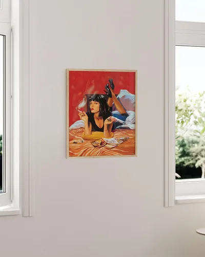Miniatura 4 de HAUS AND HUES Póster de escena de película para habitación estética de los años 90, arte de pared de película retro, arte de mercancía, decoración