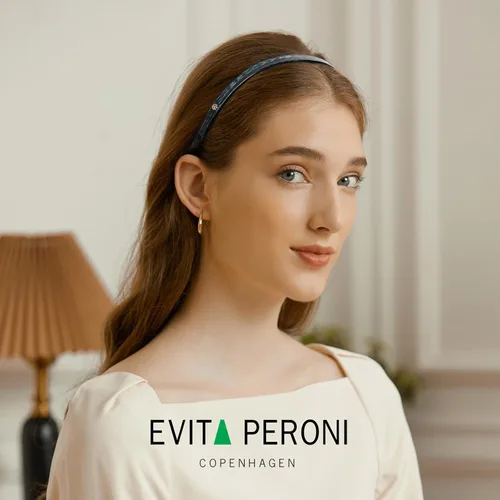 Miniatura 7 de EVITA PERONI Banda para el cabello, diseñada para anteojos, sin presión, sin dolor de cabeza, cómodas diademas para mujeres, diademas finas de moda