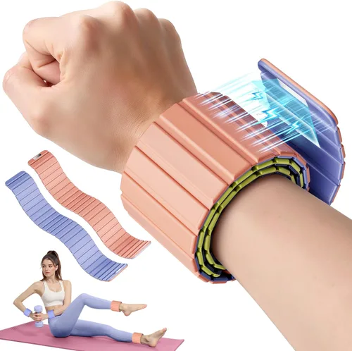 Miniatura 9 de 2025 Pesos Magnéticos Mejorados para Tobillos para Mujeres, Pesos para Muñecas, Silicona (Impermeable), Antideslizante, Fácil de Usar, Ajustable
