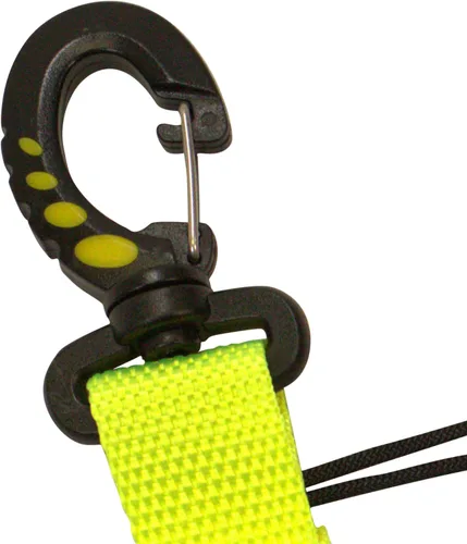 Miniatura 7 de Scuba Clips Lanyard with Dual Clips and Quick Release Buckle, Scuba Accessory for Diving, Dive Clip for Equipment Essentials Amarillo