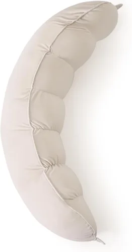 Miniatura 21 de Peallow(Pat. Pend) – Almohada larga redonda para el cuerpo para adultos, almohada de refuerzo para dormir, almohada suave y de apoyo para dormir