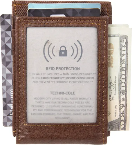 Miniatura 2 de Kenneth Cole REACTION Cartera con bolsillo frontal RFID para hombre