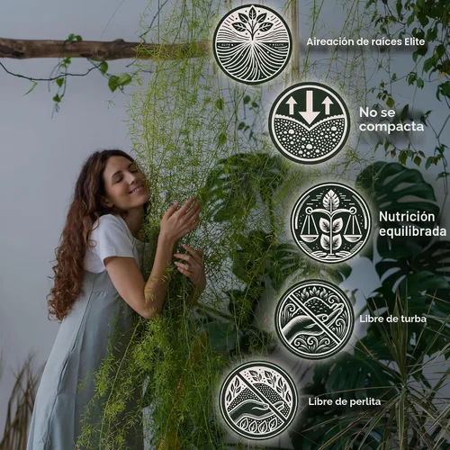 Miniatura 2 de Craft - Mezcla orgánica para macetas para plantas de interior, tierra para plantas de casa Elite, tierra gruesa y bien drenante para todas