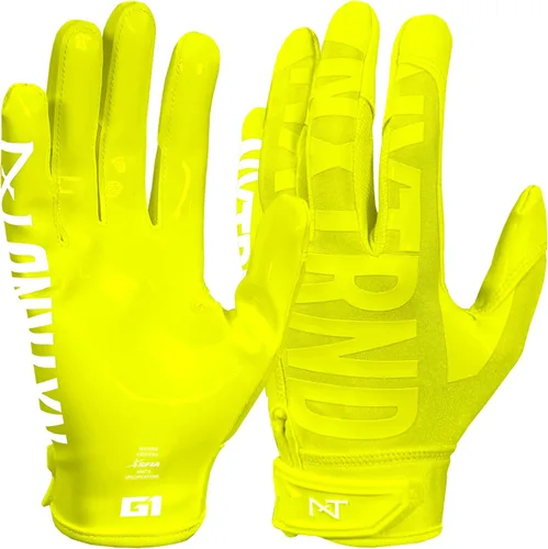 Miniatura 19 de Nxtrnd G1 Pro - Guantes de fútbol americano para hombre, guantes de receptor pegajosos para adultos