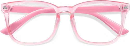 Miniatura 11 de Okany Gafas de luz azul para niños, paquete de 3 gafas de bloqueo de luz azul para niñas y niños, gafas de pantalla de juegos de computadora, Gris