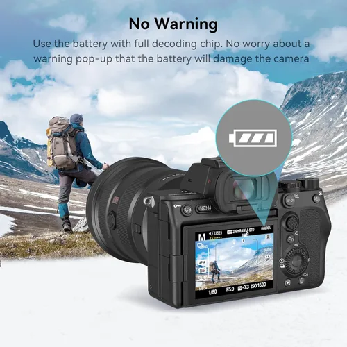 Miniatura 6 de Kit de adaptador de fuente de alimentación de batería falsa SmallRig para Sony NP-FZ100, para Sony FX3, A7S III, A7 IV, A7 III, A7R III, A7R IV, A7R
