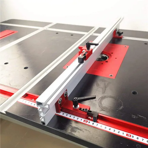 Miniatura 5 de Laecabv T-Track T-Slot - Guia de inglete de aleación de aluminio T para guías de guías de guías para sierra de mesa, enrutador, tabla de carpintería