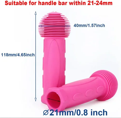 Miniatura 3 de Manillar de Agarre para Patinete 1 Par de Agarre para Bicicleta Adecuado para Patinetes Infantiles de 2-3-4 Ruedas, Bicicletas para Niños, Coche