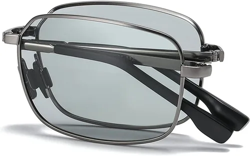 Miniatura 2 de Gafas de lectura bifocales fotocromáticas de transición plegables portátiles para hombres y mujeres, lentes de sol de trabajo de seguridad