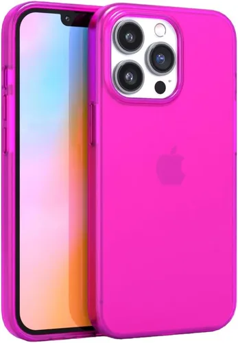 Miniatura 16 de FELONY CASE - Funda transparente naranja neón para iPhone 13 Pro Max, compatible con MagSafe - Fundas protectoras a prueba de golpes de 360°