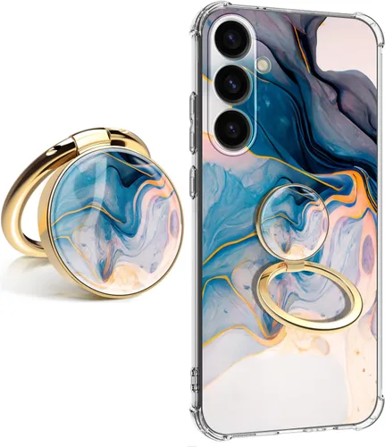 Miniatura 12 de para Samsung Galaxy a15 5G [Funda de Mármol Delgada]+[Anti-Caída Protectora] Fundas de Teléfono de TPU Suave y Elegantes para Mujeres de 6.5 Pulgadas