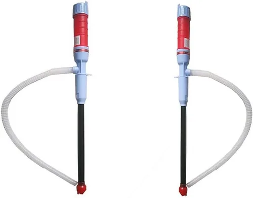 Bomba eléctrica de sifón de transferencia de líquidos para diésel, combustible, aceite, agua, bomba de sifón de energía a pilas para gasolina (por