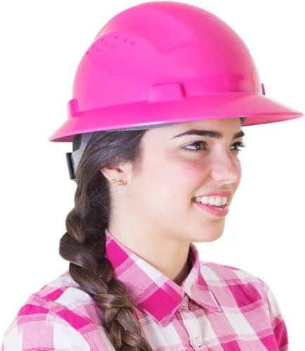 Miniatura 6 de EPP Por JORESTECH - Casco de Seguridad de Ala Completa Estilo HDPE con Suspensión de Trinquete Ajustable Para Trabajo, Hogar, y Protección General
