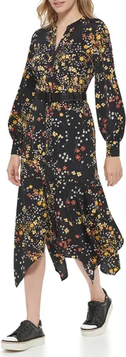 Miniatura 3 de Karl Lagerfeld Paris Vestido deportivo de manga larga para mujer