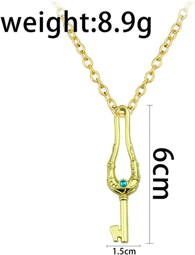 Miniatura 6 de KANGSHUN Suzume No Tojimari Collar Cosplay Anime Munakata Souta Llavero Colgante Accesorios de Joyería