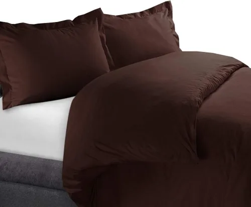 Miniatura 6 de Royal Hotel Bedding Juego de funda de edredón de 300 hilos, 100% algodón, juego de funda de edredón de 2 piezas, tamaño individual, ropa de cama