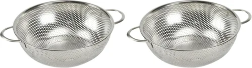 Miniatura 7 de Chef Craft Select Colador microperforado, 5 cuartos de galón, acero inoxidable