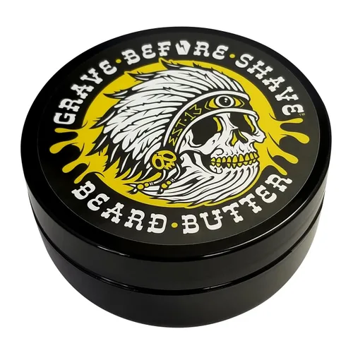 Miniatura 3 de Grave Before Shave Mantequilla para Barba Mezcla de Madera de Teca tarro de 4 onzas