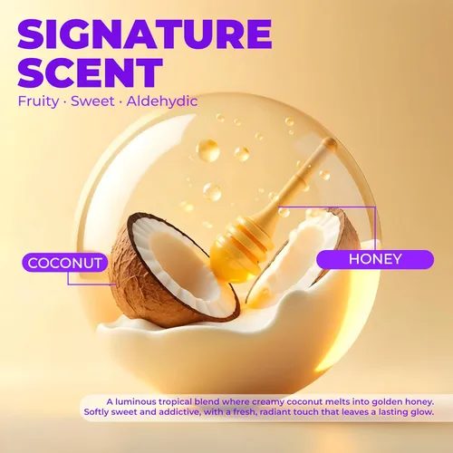 Miniatura 8 de naissant Tratamiento capilar con aceite de coco, control de encrespamiento, protección contra el calor, protección UV para cabello teñido y natural
